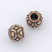 Bali bronze loose spacer