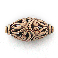 Bali bronze loose bead