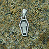Silver cross pendant