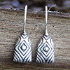 Modern silver earring Modern silver earring