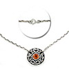 Bali motif silver necklaces Bali motif silver necklaces