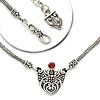 Bali motif silver necklaces Bali motif silver necklaces