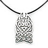 Celtic silver pendant